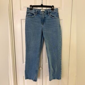 Abercrombie & Fitch Midrise Straight Leg Jeans 29XS